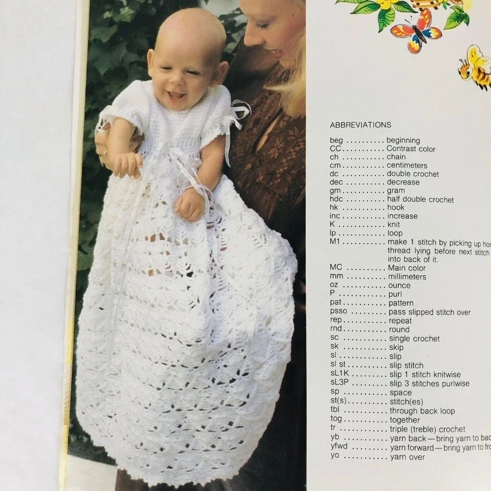 Fairy Tale Baby Book Susan Bates Knitting‎ Pattern Book 17340 Babies to 3 Years